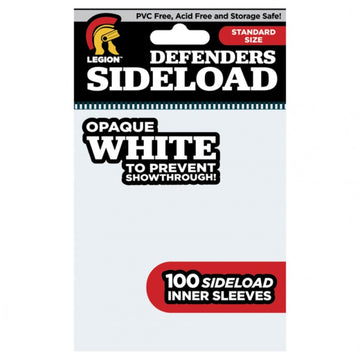 Standard Ccg Size - Side Load, White (100) New