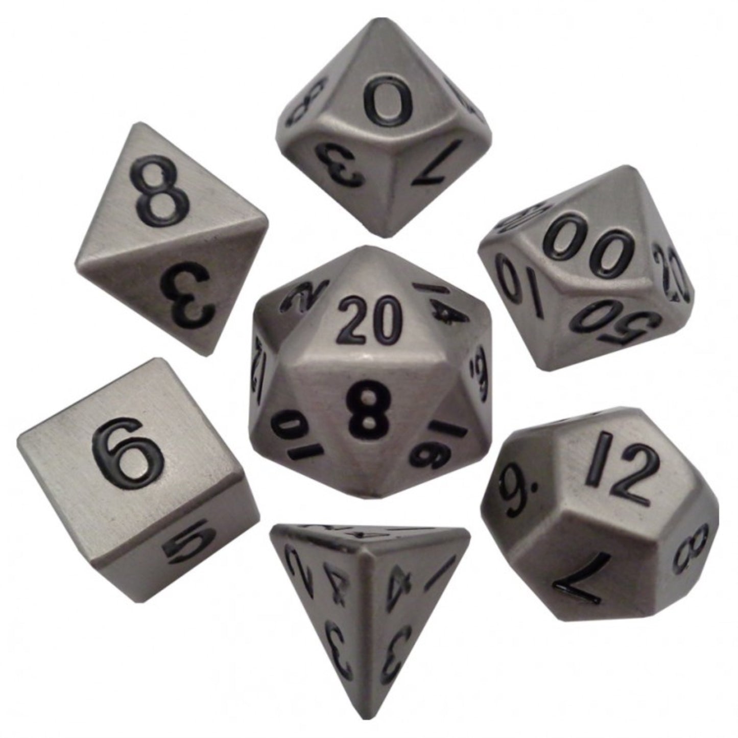 7-Set: 16Mm: Antique Sv Metal