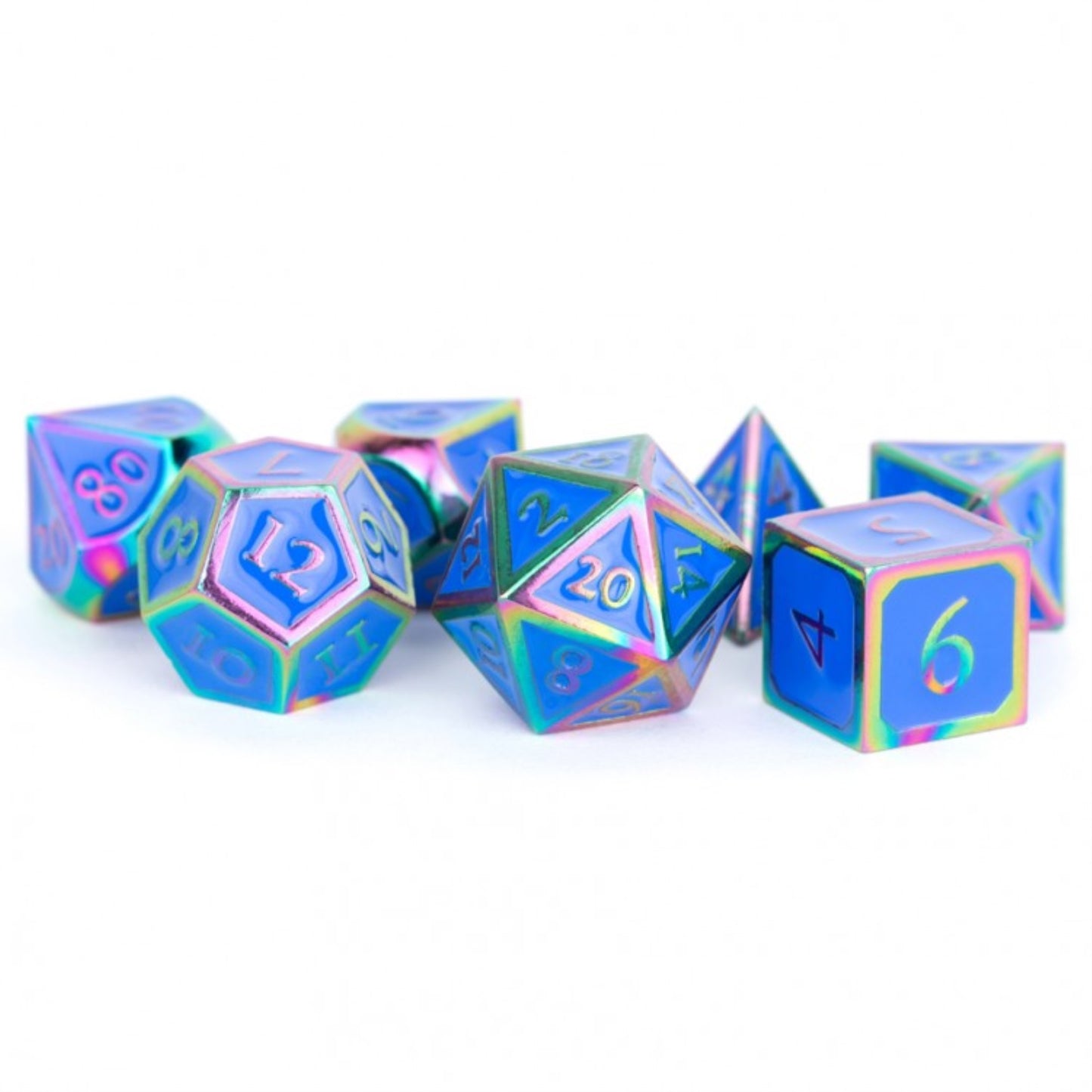 7-Set 16Mm Burainbowrainbow Metal Enamel