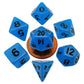 7-Set Mini: 10Mm: Glow Bu W/Bk Numbers
