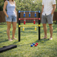 Bolaball Ladder Toss Game Set with 6 Soft Rubber Balls Heavy Duty Bars & Travel Carrying Case