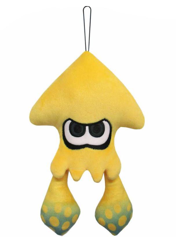 Splatoon 9'' Yellow Inkling Squid Plush