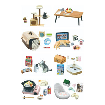 Re-Ment Life With Cats Blind Box Collectible | One Random