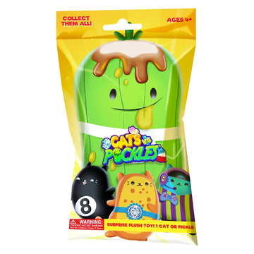Cats Vs Pickles 4 Inch Plush Mystery Bag  One Random