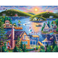 Lake House 210 Piece Jigsaw Puzzle Boardwalk