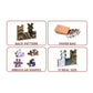 Lavender France 300 Piece Wood Jigsaw Puzzle Wooden City