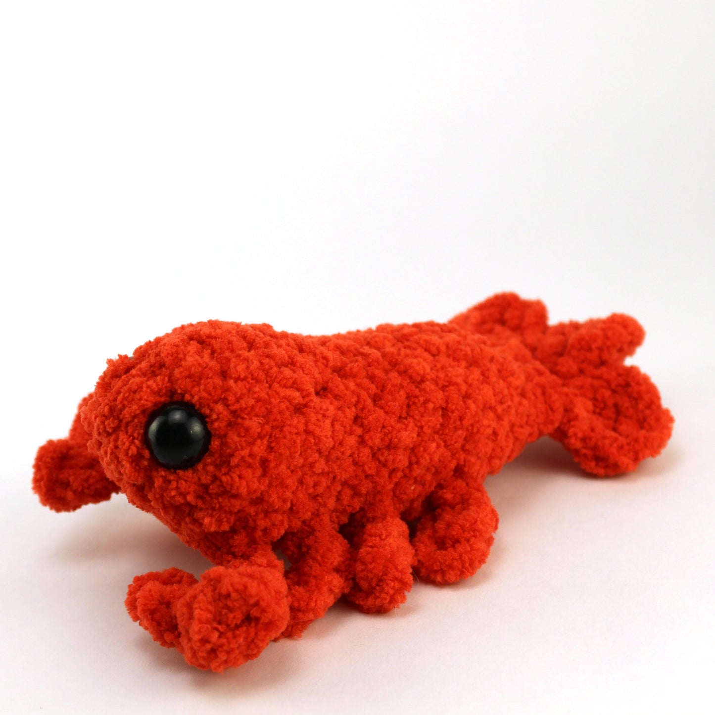 Leroy the Lobster Crocheted Plushie