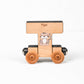 ABCs Magnetic Letter Train Express with Organic Cotton Bag | Cherry Wood | Made in the USA 🇺🇸