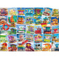 Lifeguard Towers 1000 Piece Jigsaw Puzzle Eurographics