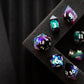 Lightning Handmade Resin DND Dice Set