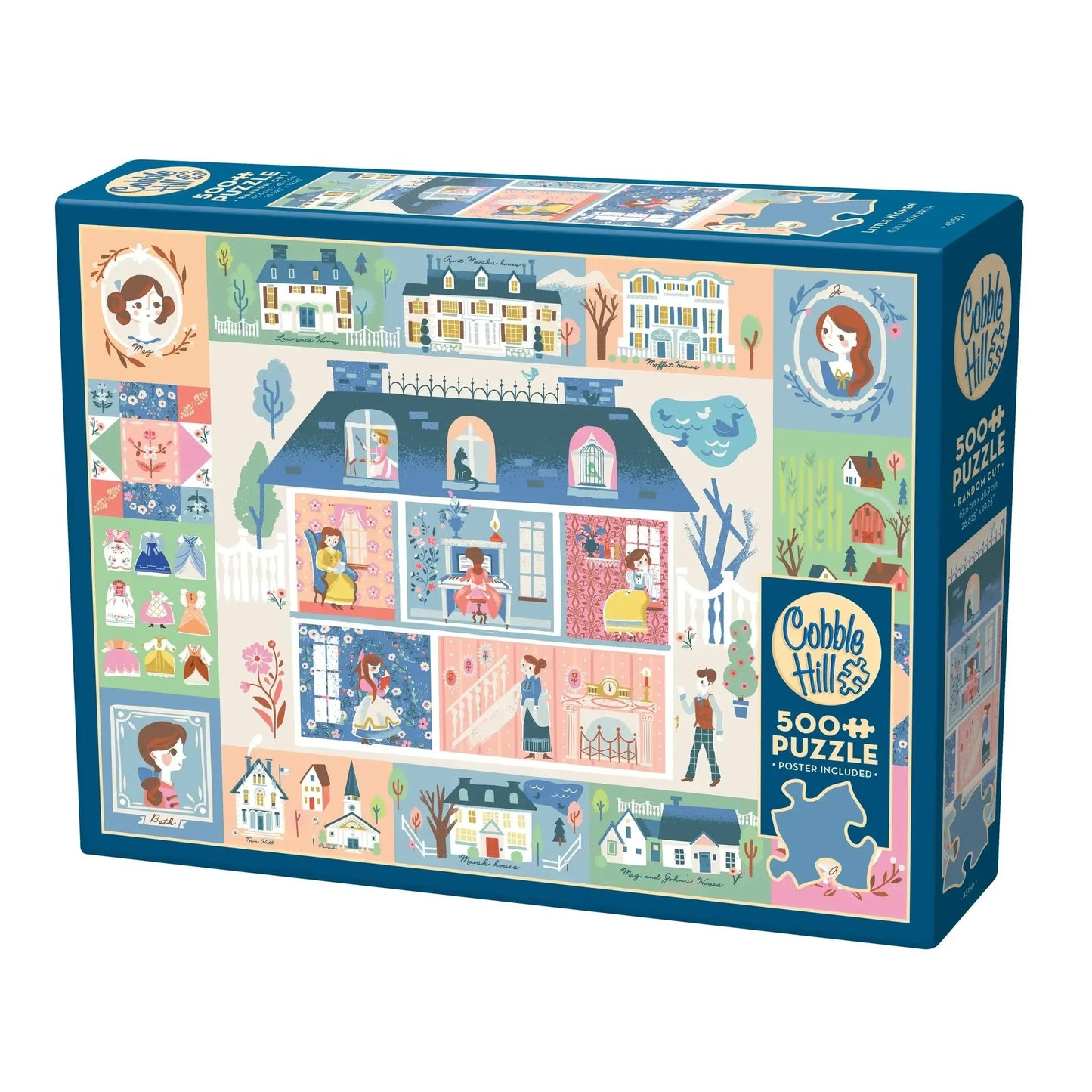 Little Women 500 Piece Jigsaw Puzzle Cobble Hill