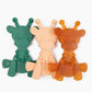 The Little Bamber - Green - Natural Rubber & Baltic Amber Teething Toy