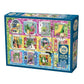 Living with Catitude 500 Piece Jigsaw Puzzle Cobble Hill
