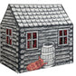 Log Cabin Play Tent for Kids