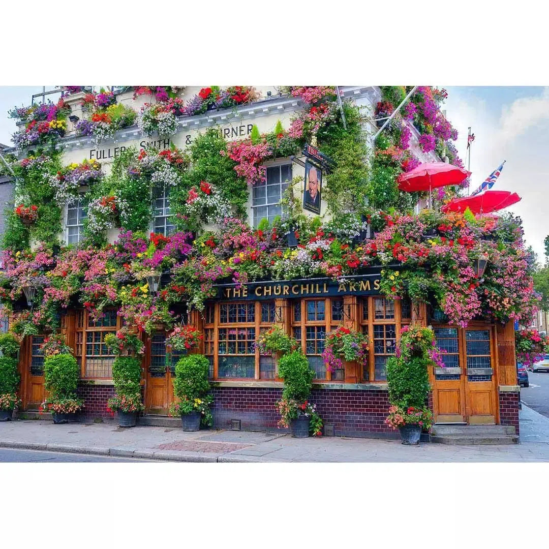 London Pub 150 Piece Wood Jigsaw Puzzle Wooden City