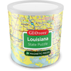 Louisiana State 100 Piece Magnetic Jigsaw Puzzle Geotoys