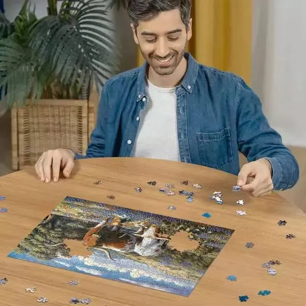 Loving Longhorns 500 Piece Jigsaw Puzzle Ravensburger