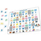 Lower & Upper Case Alphabet 52 Piece Tray Jigsaw Puzzle Larsen