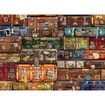 Luggage 1000 Piece Jigsaw Puzzle Cobble Hill