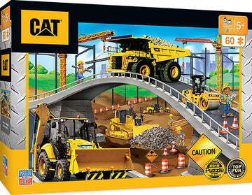 Caterpillar Under The Bridge 60 Piece Jigsaw Puzzle