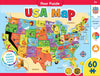Usa Map 60 Piece Giant Floor Jigsaw Puzzle