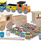 Works Of Ahhh Choo Choo Train Set Wood Painting Kit