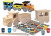 Works Of Ahhh Choo Choo Train Set Wood Painting Kit