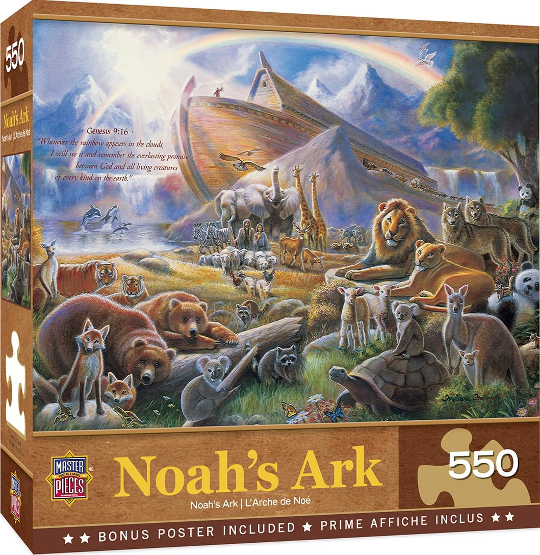 Noah'S Ark 550 Piece Jigsaw Puzzle