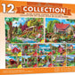 Alan Giana Jigsaw Puzzle 12-Pack | 4X 100Pc | 4X 300Pc | 4X 500Pc