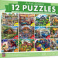 Artist Gallery Jigsaw Puzzle 12-Pack | 4X 100Pc | 4X 300Pc | 4X 500Pc