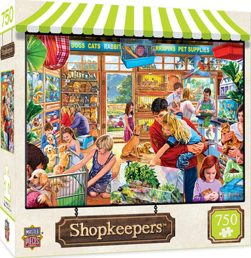 Masterpieces 750 Piece Jigsaw Puzzle For Adults And Family - Lucy'S First Pet - 18'X24'