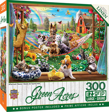 Afternoon Siesta 300 Piece Large Ez Grip Jigsaw Puzzle