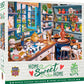 Masterpieces 550 Piece Jigsaw Puzzle For Adults, Family, Or Youth - Garden Getaway - 18'X24'