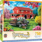 Masterpieces 750 Piece Jigsaw Puzzle For Adults, Family, Or Youth - A Farm'S Alive - 18'X24'