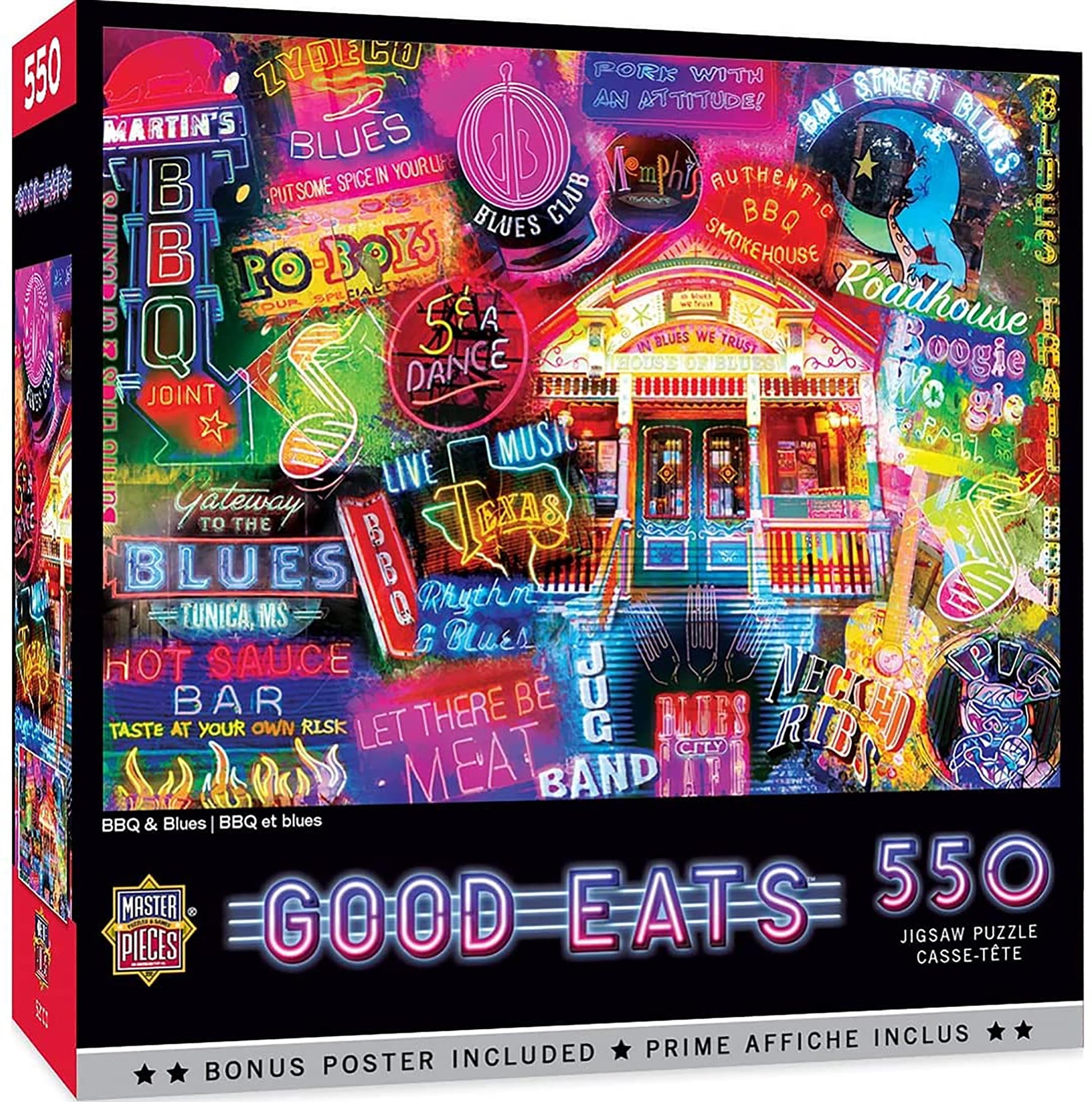 Bbq & Blues 550 Piece Jigsaw Puzzle