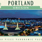 Masterpieces - 1000 Piece Jigsaw Puzzle, Portland Skyline Panoramic, Fun For Adults, Family, Kids 13'X39'