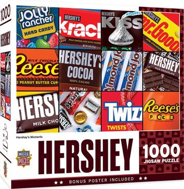 Masterpieces 1000 Piece Jigsaw Puzzle For Adults, Family, Or Youth - Hershey'S Moments - 19.25'X26.75'
