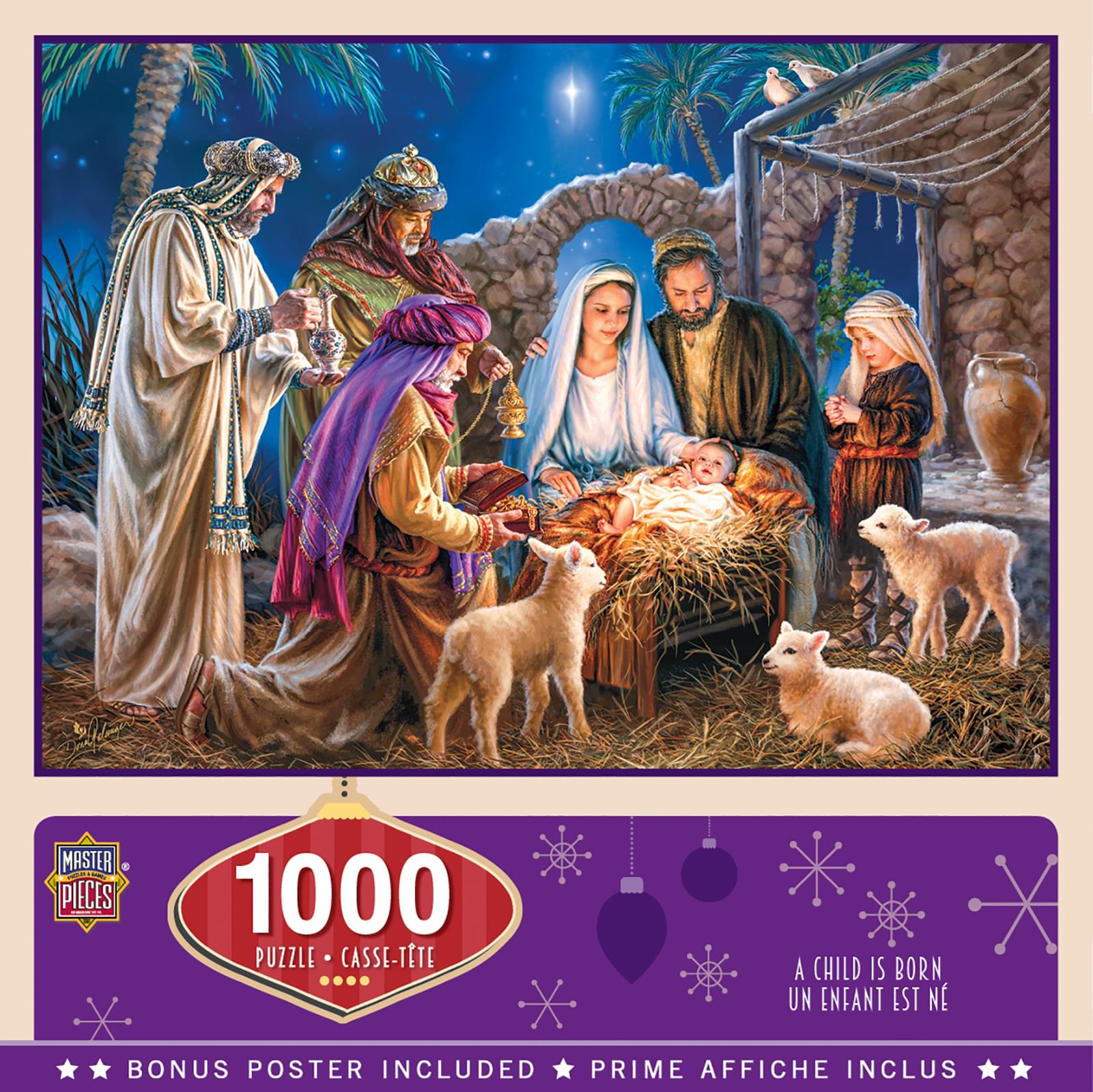 A Child Is Born 1000 Piece Jigsaw Puzzle