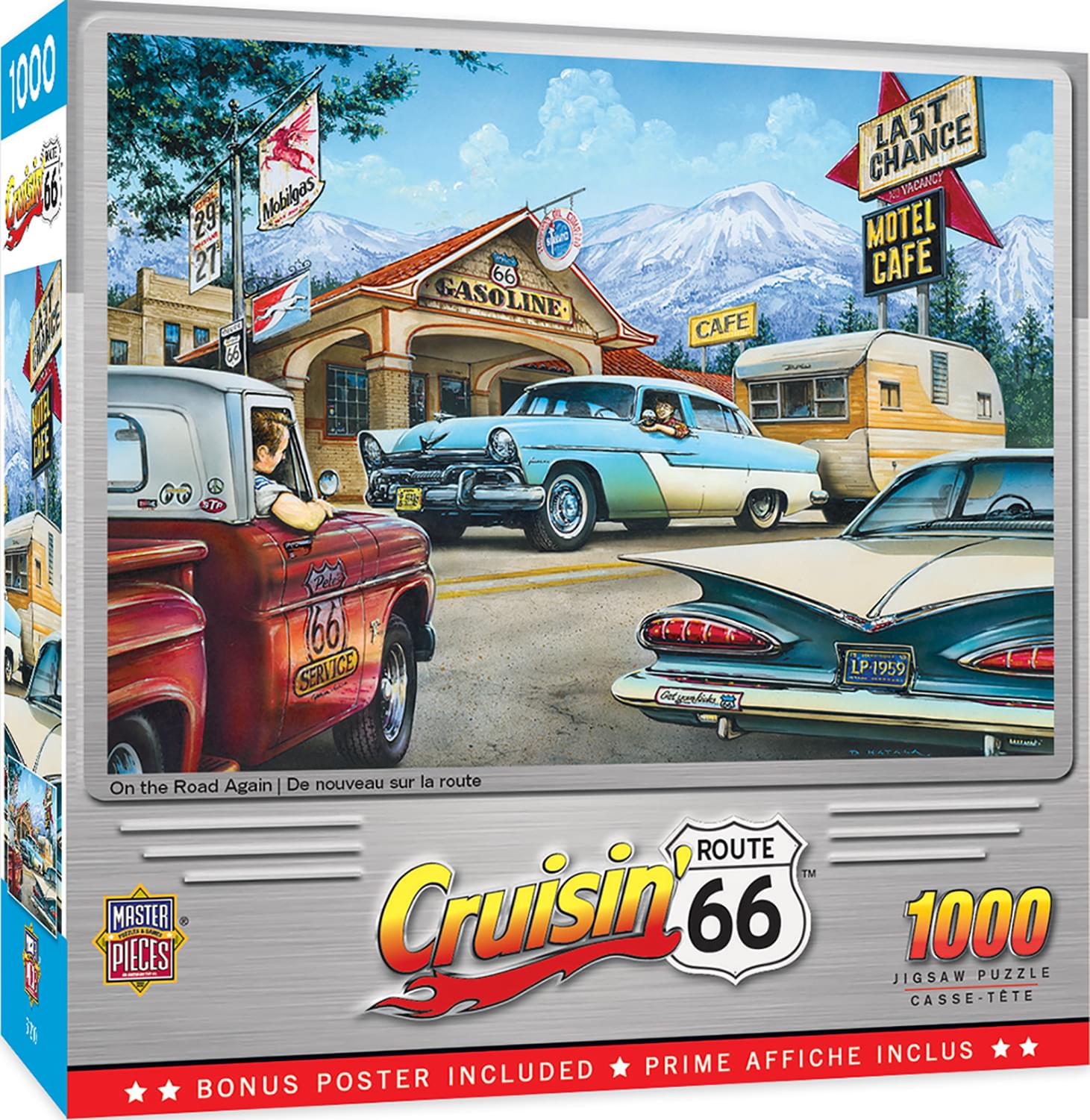 Cruisin On The Road Again 1000 Piece Jigsaw Puzzle