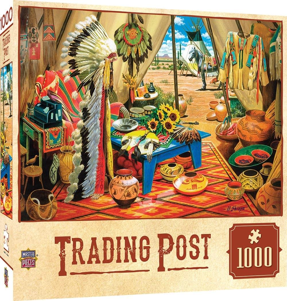 Trading Post 1000 Piece Jigsaw Puzzle