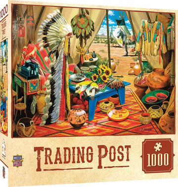 Trading Post 1000 Piece Jigsaw Puzzle
