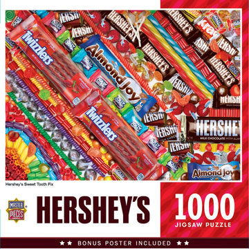 Masterpieces 1000 Piece Jigsaw Puzzle For Adults, Family, Or Youth - Hershey'S Sweet Tooth Fix - 19.25'X26.75'