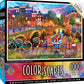 Colorscapes Amsterdam Lights 1000 Piece Linen Jigsaw Puzzle