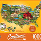 United States Shape 1000 Piece Jigsaw Puzzle