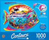 MasterPieces 1000 Piece Jigsaw Puzzle - Tropical Menagerie - 26.5"x21.5" - Cardboard - Perfect for Adults & Families