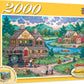 Signature Series Adirondack Anglers 2000 Piece Jigsaw Puzzle