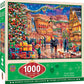 Village Square 1000 Piece Jigsaw Puzzle