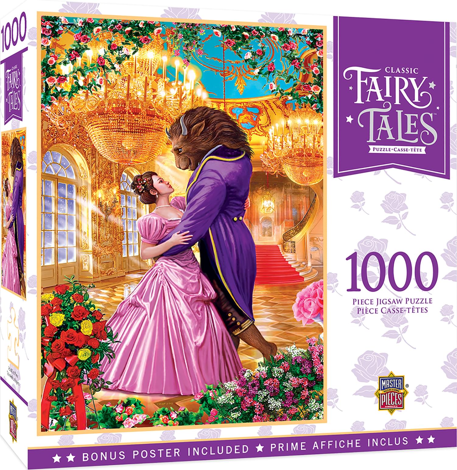 Beauty And The Beast 1000 Piece Jigsaw Puzzle