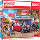 Masterpieces 1000 Piece Jigsaw Puzzle For Adults And Families - Coca-Cola Hot Rods - 19.25'X26.75'