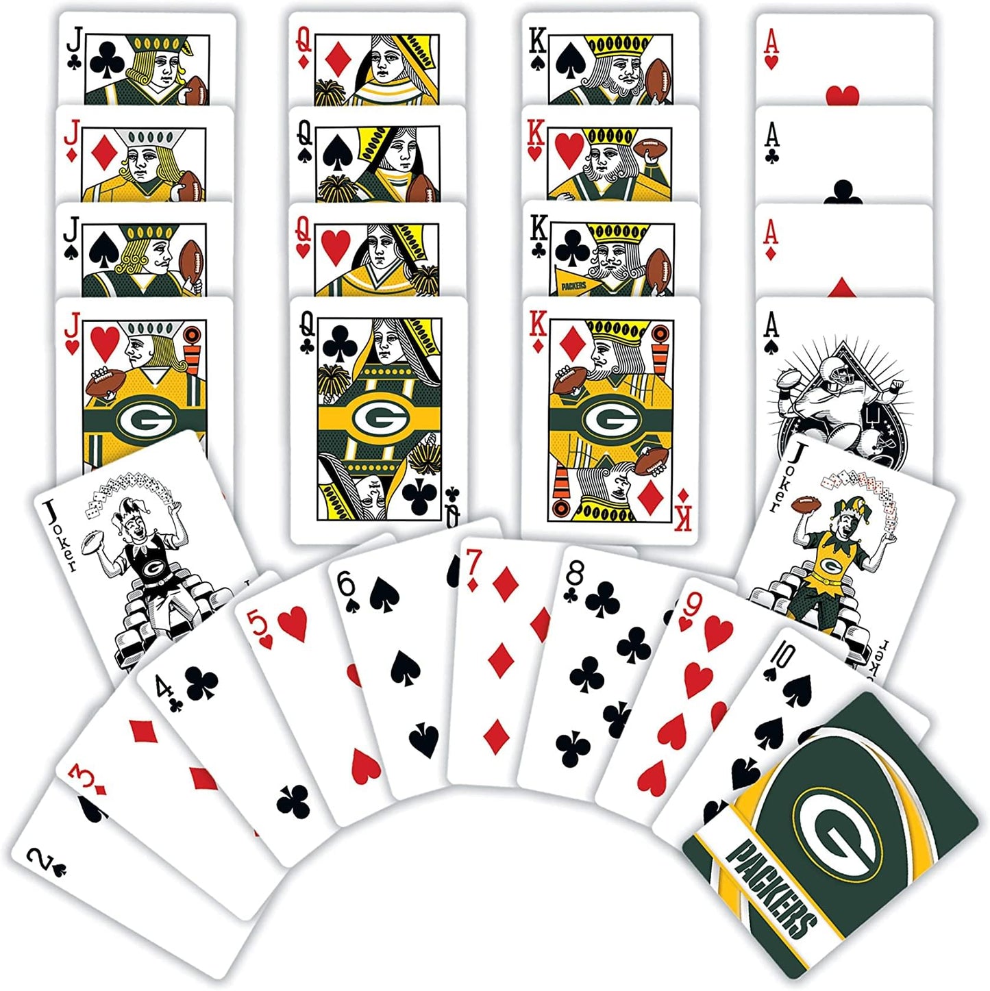 Green Bay Packers Nfl Playing Cards